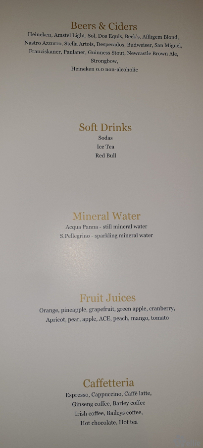 Yacht Club Drinks
