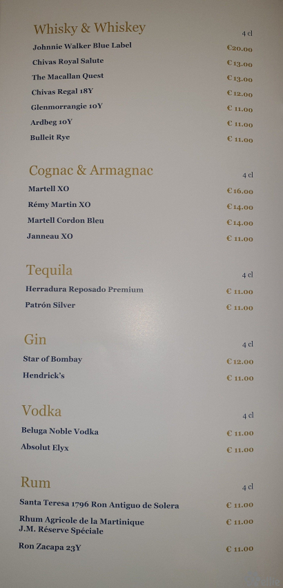 Yacht Club Drinks