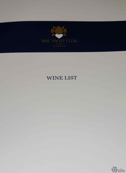 Yacht Club Wine List
